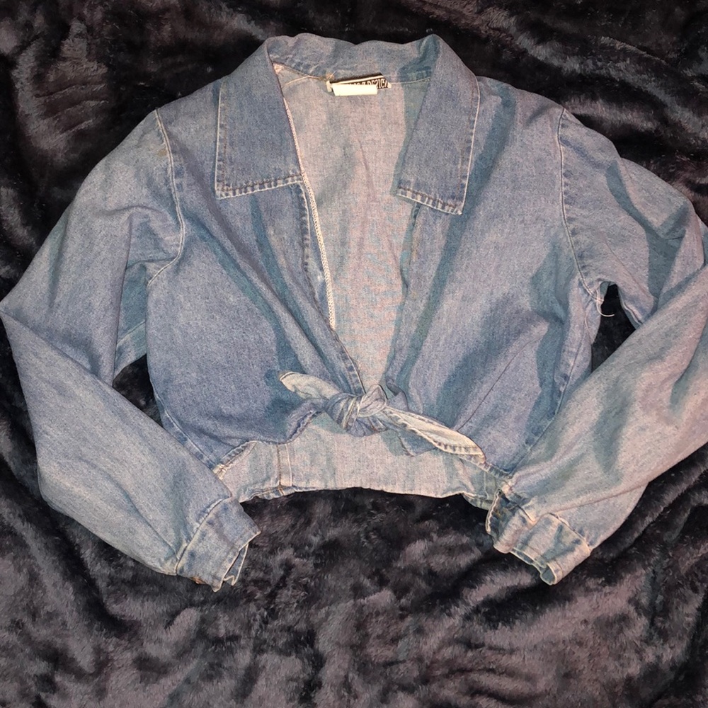 Crop Top Jean Top